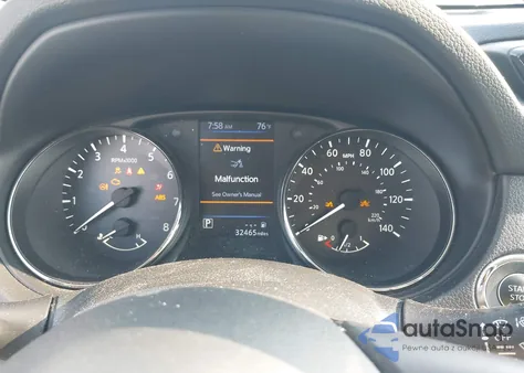 2020 Nissan Rogue Sv Fwd из США, поврежденный, VIN JN8AT2MT1LW013406